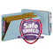 Smead Pressboard End Tab Classification Folders, Legal, Six-Section, Blue, 10/Box SMD29781