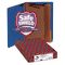 Smead Pressboard End Tab Classification Folders, Legal, Six-Section, Dark Blue, 10/Box SMD29784