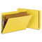 Smead Pressboard End Tab Classification Folders, Legal, Six-Section, Yellow, 10/Box SMD29789