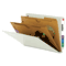 Smead Pressboard End Tab Classification Folders, Pockets, Legal, Six-Section, 10/Box SMD29710