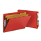 Smead Pressboard End Tab Folders, Legal, Six-Section, Bright Red, 10/Box SMD29783
