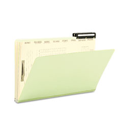 Smead Pressboard Mortgage File Folder with Dividers & Metal Tab, Legal, Green, 10/Box SMD78208