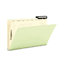 Smead Pressboard Mortgage File Folder with Dividers & Metal Tab, Legal, Green, 10/Box SMD78208