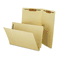 Smead Recycled End Tab Fastener Folders, Straight Cut, 11 Point, Legal, Manila, 50/Box SMD37160