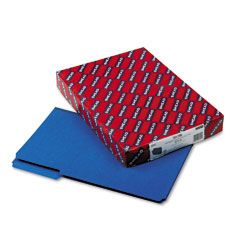 Smead Recycled Folders, One Inch Expansion, 1/3 Top Tab, Legal, Dark Blue, 25/Box SMD22541