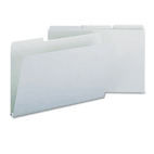 Smead Recycled Folders, One Inch Expansion, 1/3 Top Tab, Legal, Gray Green, 25/Box SMD18230