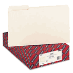 Smead Recycled Two-Ply File Folders, 1/3 Cut Top Tab, Legal, Manila, 100/Box SMD15347