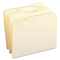 Smead Recycled Two-Ply File Folders, 1/3 Cut Top Tab, Letter, Manila, 100/Box SMD10347
