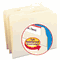 Smead Recycled Two-Ply File Folders, 1/3 Cut Top Tab, Letter, Manila, 100/Box SMD10347