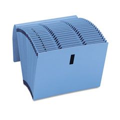 Smead Recycled WaterShed/CutLess Expanding File, Letter, Blue SMD70742