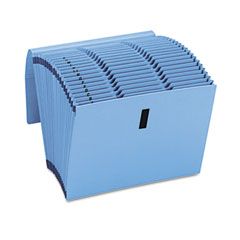 Smead Recycled WaterShed/CutLess Expanding File, Letter, Blue SMD70743