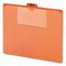 Smead Red Pocket Out Guides with Letter Pockets, 1/5 Tab, Poly, 3 x 5, 50/Box SMD51920