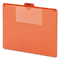 Smead Red Pocket Out Guides with Letter Pockets, 1/5 Tab, Poly, 3 x 5, 50/Box SMD51920