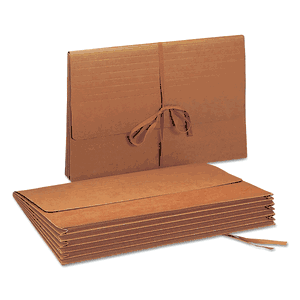 Smead Redrope Expanding Wallet With Flap, 5 1/4in. Expansion, 10in. x 15in.