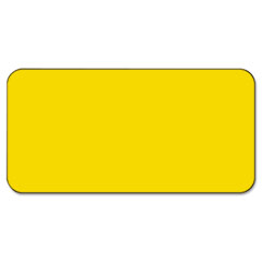 Smead SBS1 Color-Coded Labels, Self-Adhesive, 1/2 x 1, Yellow, 250 Labels/Pack SMD67812