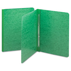 Smead Side Opening Pressboard Report Cover, Prong Fastener, Letter, Green, 25/Box SMD81451