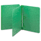 Smead Side Opening Pressboard Report Cover, Prong Fastener, Letter, Green, 25/Box SMD81451