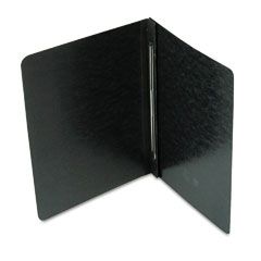 Smead Side Opening PressGuard Report Cover, Prong Fastener, Letter, Black SMD81152
