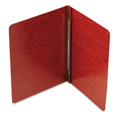 Smead Side Opening PressGuard Report Cover, Prong Fastener, Letter, Red SMD81752