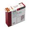 Smead Single Digit End Tab Labels, Number 2, Light Orange-on-White, 500/Roll SMD67372