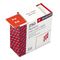 Smead Single Digit End Tab Labels, Number 2, White-on-Pink, 250/Roll SMD67422