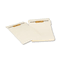 Smead Stackable Side Tab Letter Size Folder Dividers with Fastener, 1/2", 10 Sets/Pack SMD35605