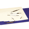 Smead Standard Adhesive Steel Paper File Fasteners, One Inch Capacity, Brown, 100/Box SMD68210