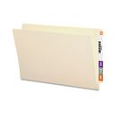 Smead Straight Cut End Tab Folders, 9 1/2 Inch Front, Legal, Manila, 100/Box SMD27110