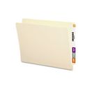 Smead Straight Cut End Tab Folders, 9 1/2 Inch Front, Letter, Manila, 100/Box SMD24110