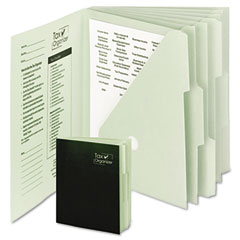 Smead Tax Organizer, Six Pockets, Letter, Green SMD89202