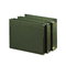 Smead Three Inch Expansion Box Bottom Hanging File Folders, Letter, Green, 25/Box SMD64260