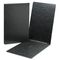Smead Top Opening Pressboard Report Cover, Prong Fastener, 11 x 17, Black SMD81179