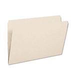 Smead Top Tab Fastener File Folder, 11 Point Paperboard, Straight Cut, Gray, 50/Box SMDF2150CGY2K13