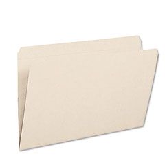Smead Top Tab Fastener File Folder, 11 Point Paperboard, Straight Cut, Gray, 50/Box SMDF2150CGY2K13
