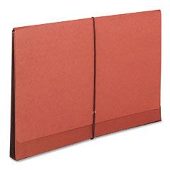 Smead TUFF 5 1/4 Inch Expansion Wallets, Manila/Redrope, Legal SMD71166