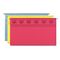 Smead Tuff Hanging Folder with Easy Slide Tab, Legal, Assorted,15/Box SMD64140