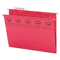 Smead Tuff Hanging Folder with Easy Slide Tab, Letter, Red, 18/Pack SMD64043