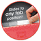 Smead Tuff Hanging Folder with Easy Slide Tab, Letter, Red, 18/Pack SMD64043