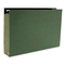 Smead Two Inch Capacity Box Bottom Hanging File Folders, Legal, Std Green, 25/Box SMD65095