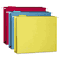Smead Two Inch Capacity Box Bottom Hanging Folders, Letter, Assorted, 25/Box SMD64264