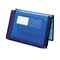 Smead Two Inch Expansion Ultracolor Wallet, Poly, Letter, Translucent Blue SMD71953