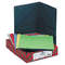 Smead Two-Pocket Portfolio, Embossed Leather Grain Paper, Assorted, 25/Box SMD87850