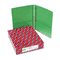 Smead Two-Pocket Portfolio, Tang Clip, Letter, 1/2" Capacity, Green, 25/Box SMD88055