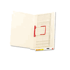 Smead U-Clip File Folders, Straight Tab, Letter, Manila, 50/Box SMD34112