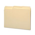 Smead WaterShed File Folders, 1/3 Cut Top Tab, Letter, Manila, 100/Box SMD10314