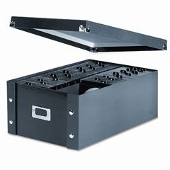 Snap-N-Store® CD Storage Box, Holds 120 Slim/60 Std. Cas
