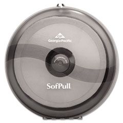 SofPull High-Capacity Centerpull Bathroom Tissue Dispenser, 10.5x6.75x10.5, Gray GEP56501