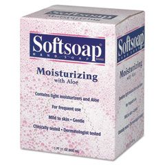 Softsoap Moisturizing Soap w/Aloe, Unscented Liquid, Dispenser, 800ml, 12/Carton CPM01924CT