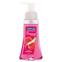 Softsoap Pampered Hands, Radiant Raspberry, 8.5 oz Pump Bottle, 6 per Carton CPM29196