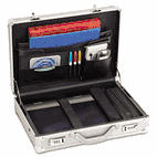 SOLO Aluminum Attach Case, 17-1/2 x 5 x 12-1/2, Silver USLAC10010